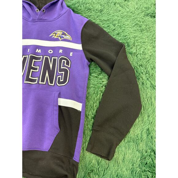 Baltimore Ravens Black | Purple Sz Small Hoodie Sweatshirt NFL - Picture 5 of 8